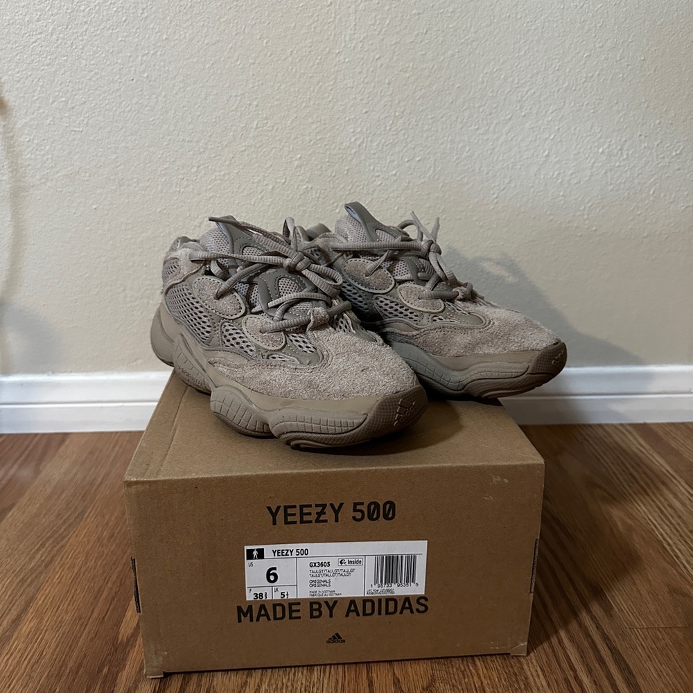 Adidas Yeezy 500 Sneakers in Tan